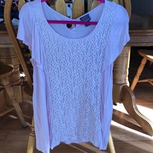 Maternity pink blouse